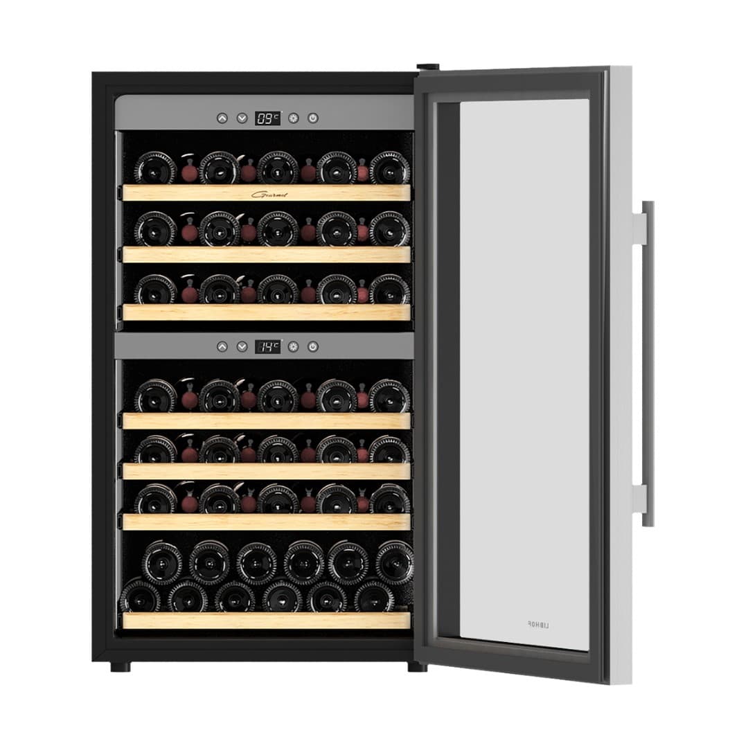 Отдельностоящий винный шкаф Libhof GQD-66 Silver