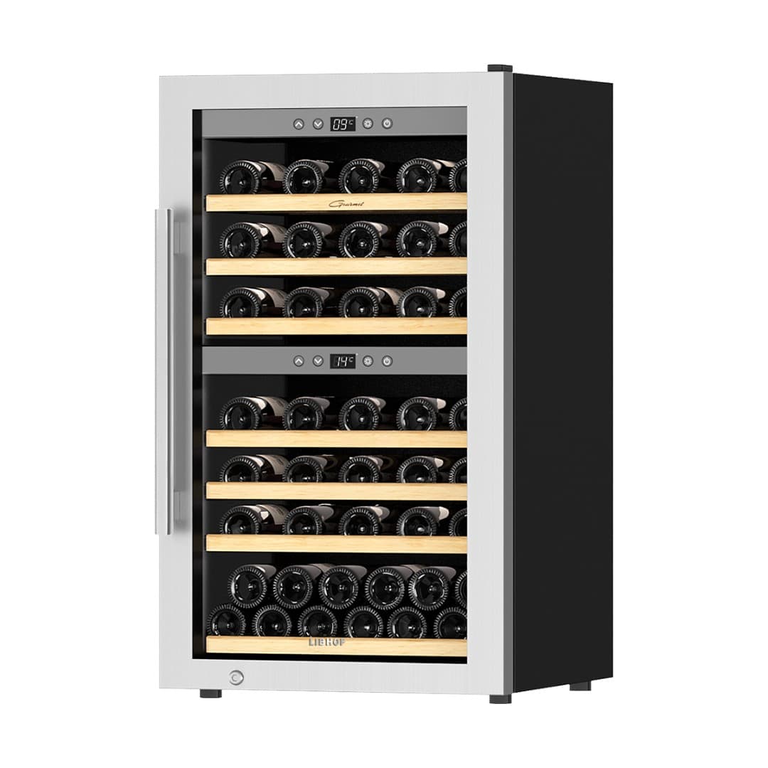 Отдельностоящий винный шкаф Libhof GQD-66 Silver