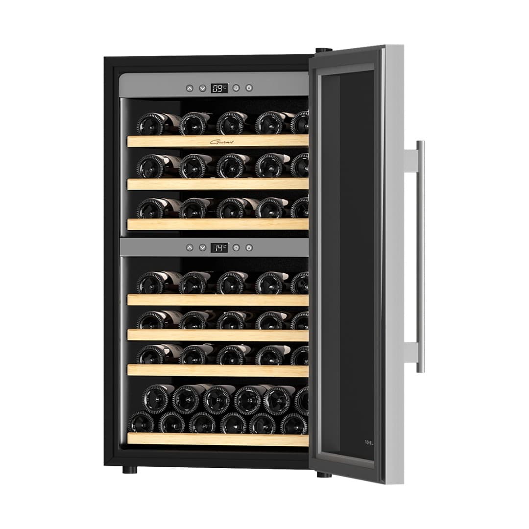 Отдельностоящий винный шкаф Libhof GQD-66 Silver