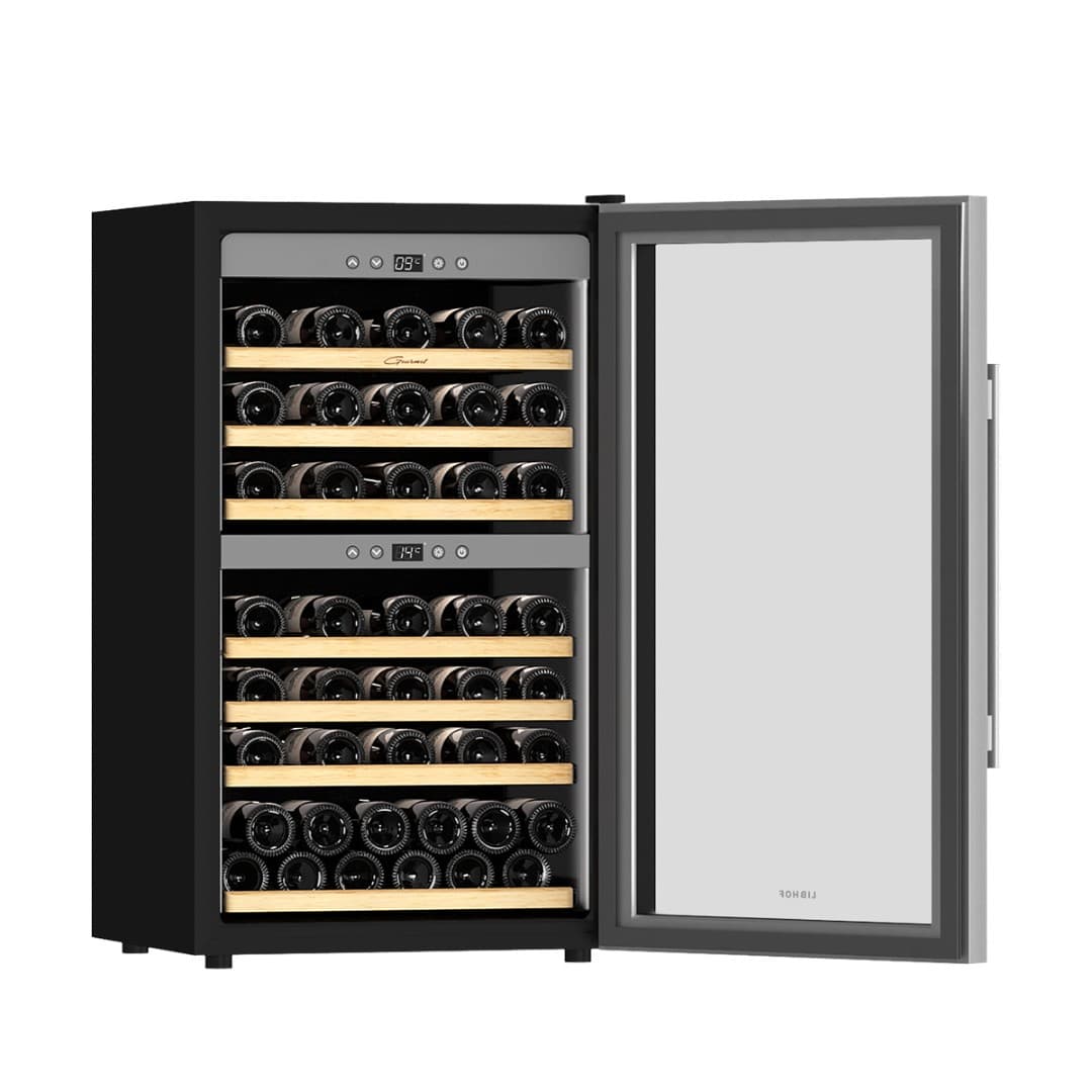 Отдельностоящий винный шкаф Libhof GQD-66 Silver