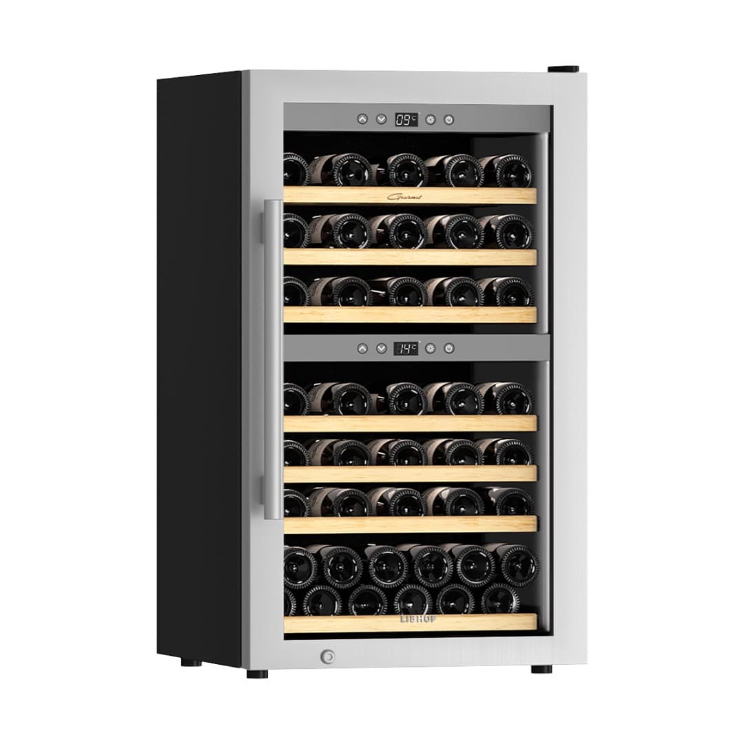 Отдельностоящий винный шкаф Libhof GQD-66 Silver