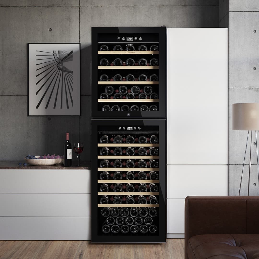 Отдельностоящий винный шкаф Libhof GQD-120 Black