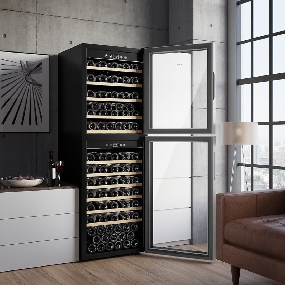 Отдельностоящий винный шкаф Libhof GQD-120 Black