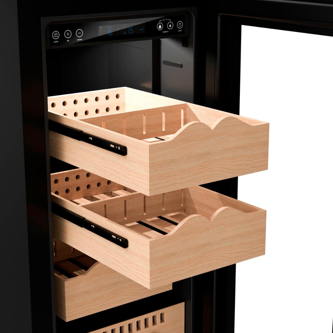 Сигарный шкаф Libhof BR-300 Black