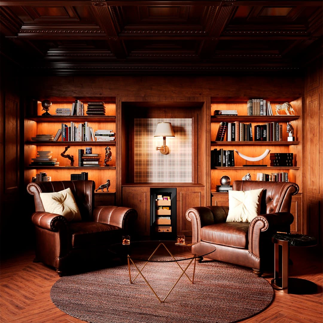 Сигарный шкаф Libhof BR-300 Black