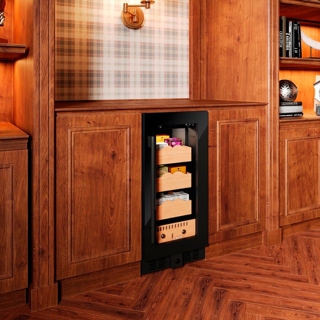 Сигарный шкаф Libhof BR-300 Black