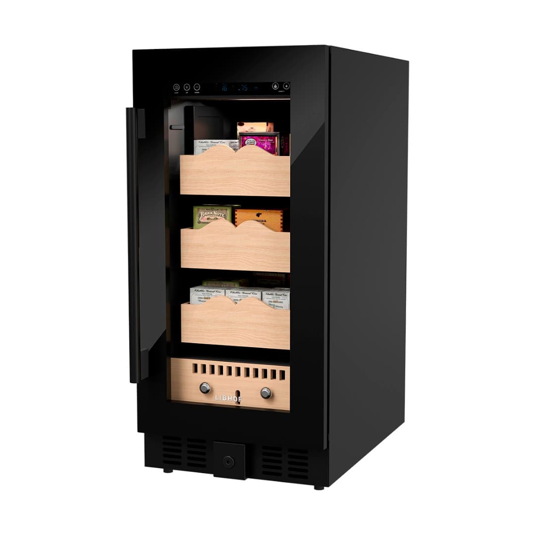 Сигарный шкаф Libhof BR-300 Black