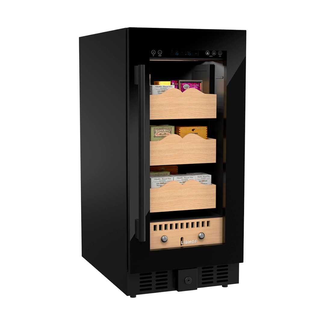 Сигарный шкаф Libhof BR-300 Black