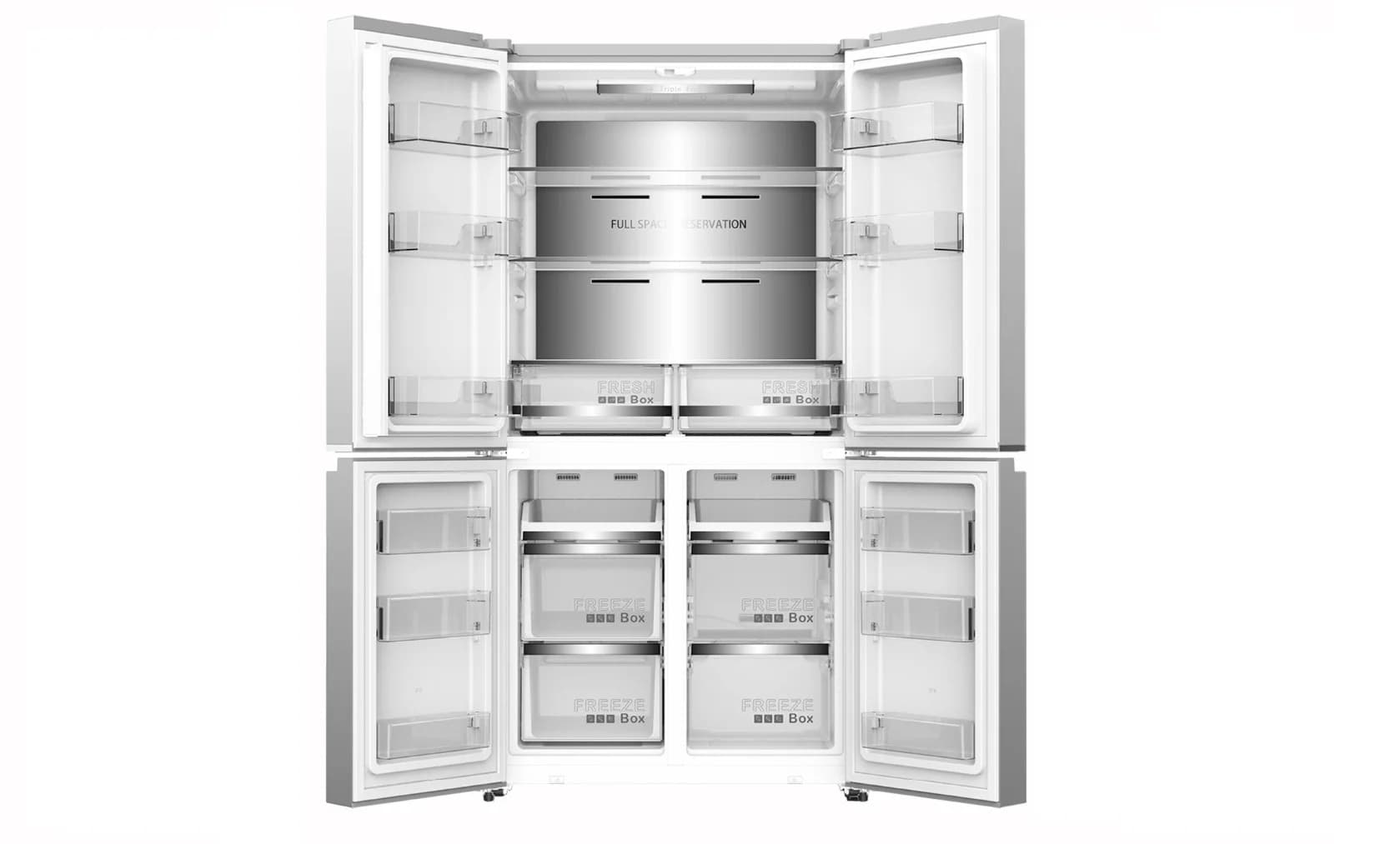 Отдельностоящий Side-by-Side холодильник GENCOOL GDCD-595WL