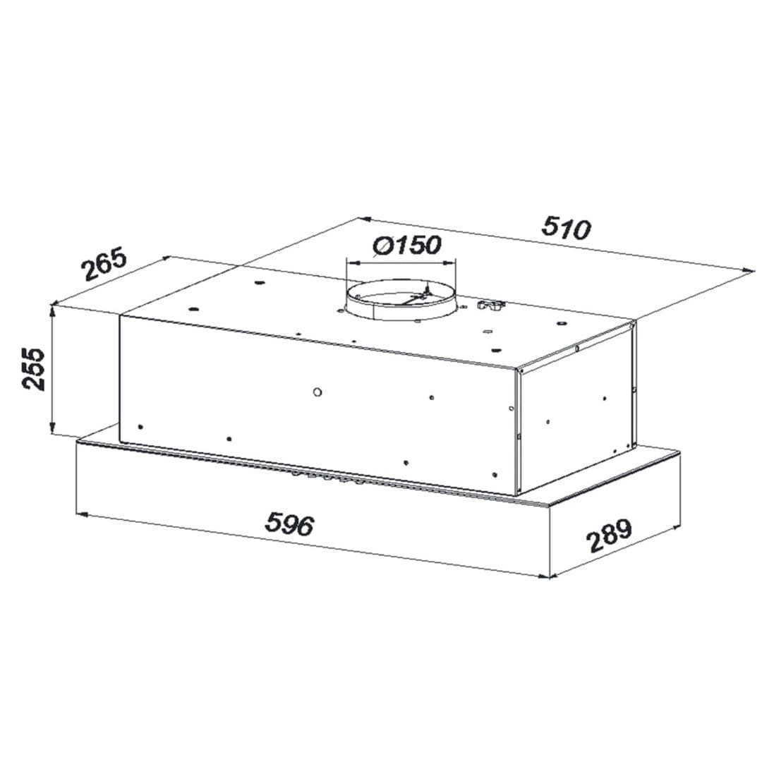 Встраиваемая вытяжка Konigin Aerin Gold 60
