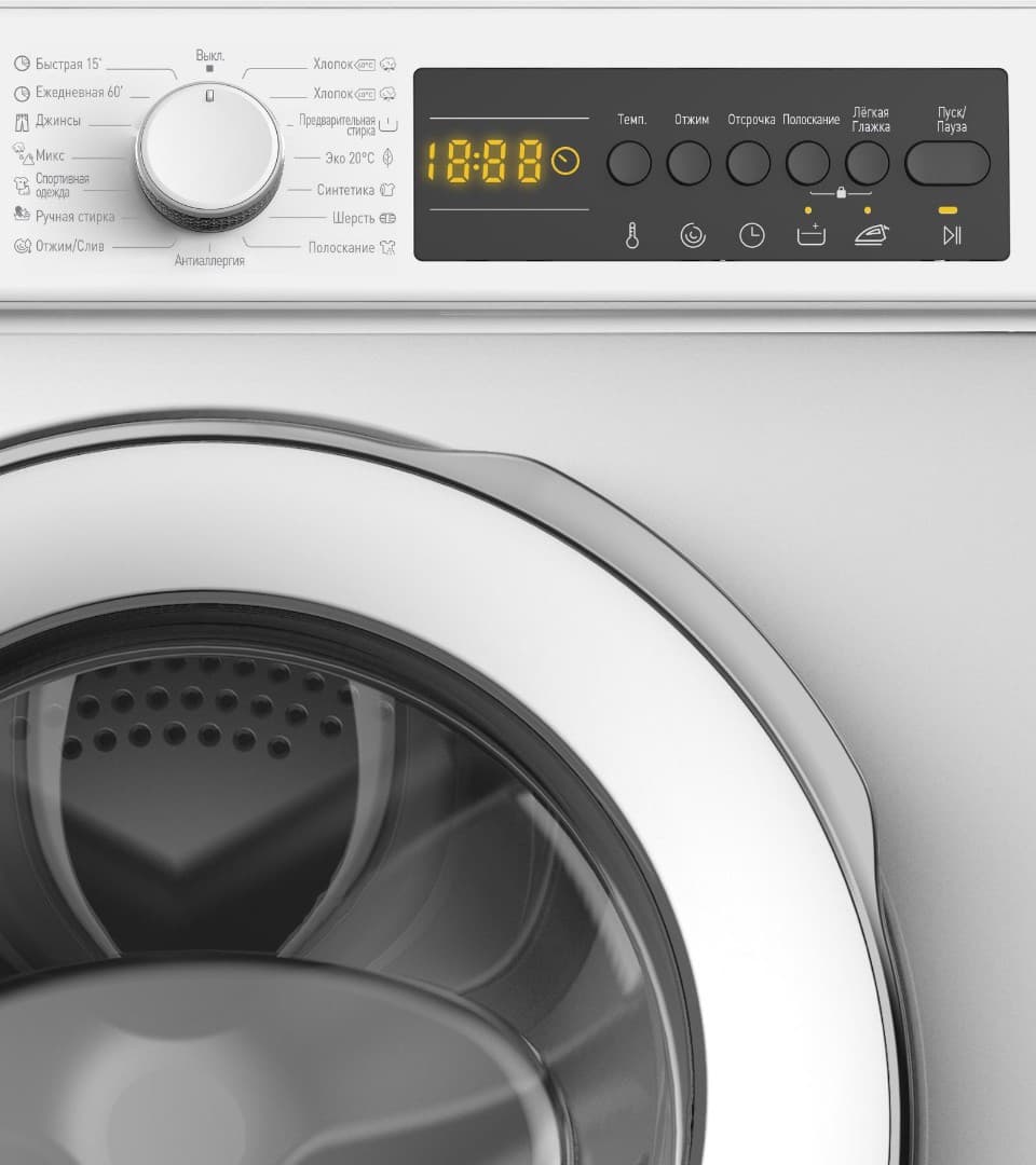 Отдельностоящая стиральная машина SCANDILUX LM2T6011