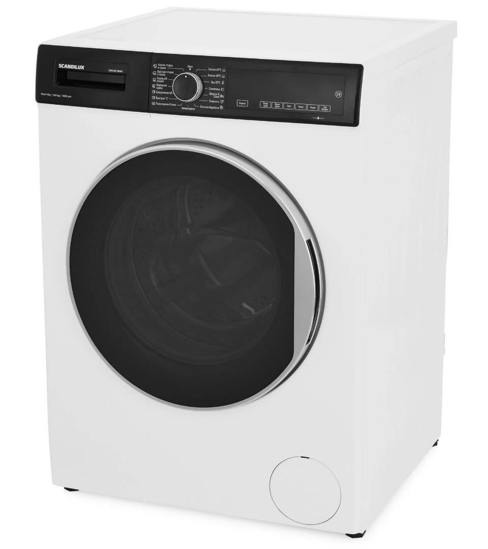 Отдельностоящая стиральная машина с сушкой SCANDILUX LWD3D9649