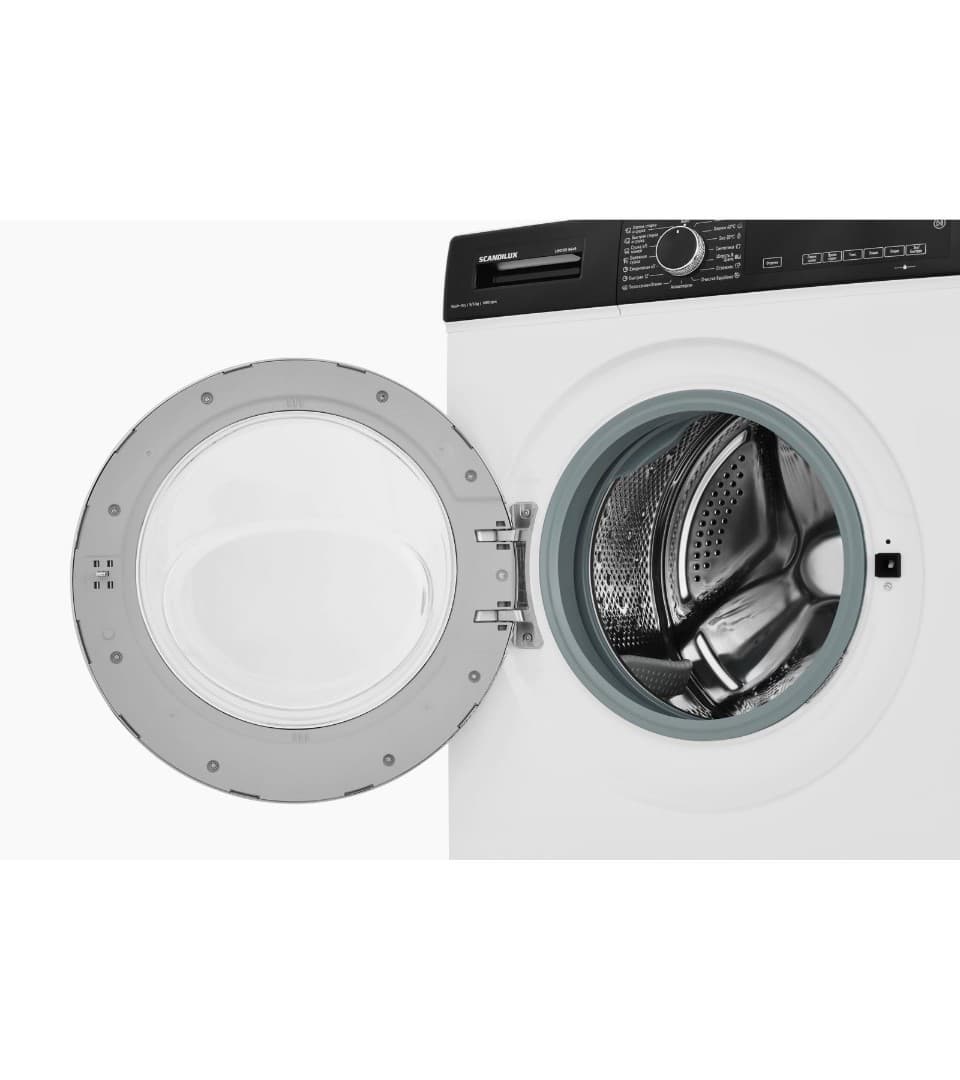 Отдельностоящая стиральная машина с сушкой SCANDILUX LWD3D9649