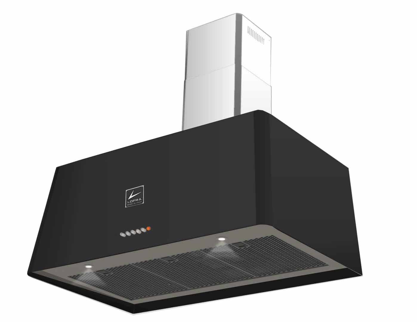 Пристенная вытяжка Lofra RAINBOW 90 NERO MAT