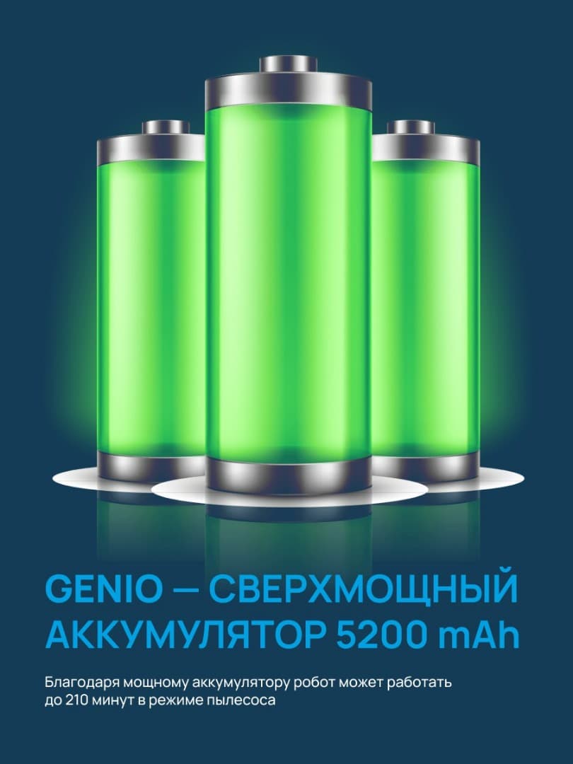 Робот-пылесос Genio Deluxe 550 Pro