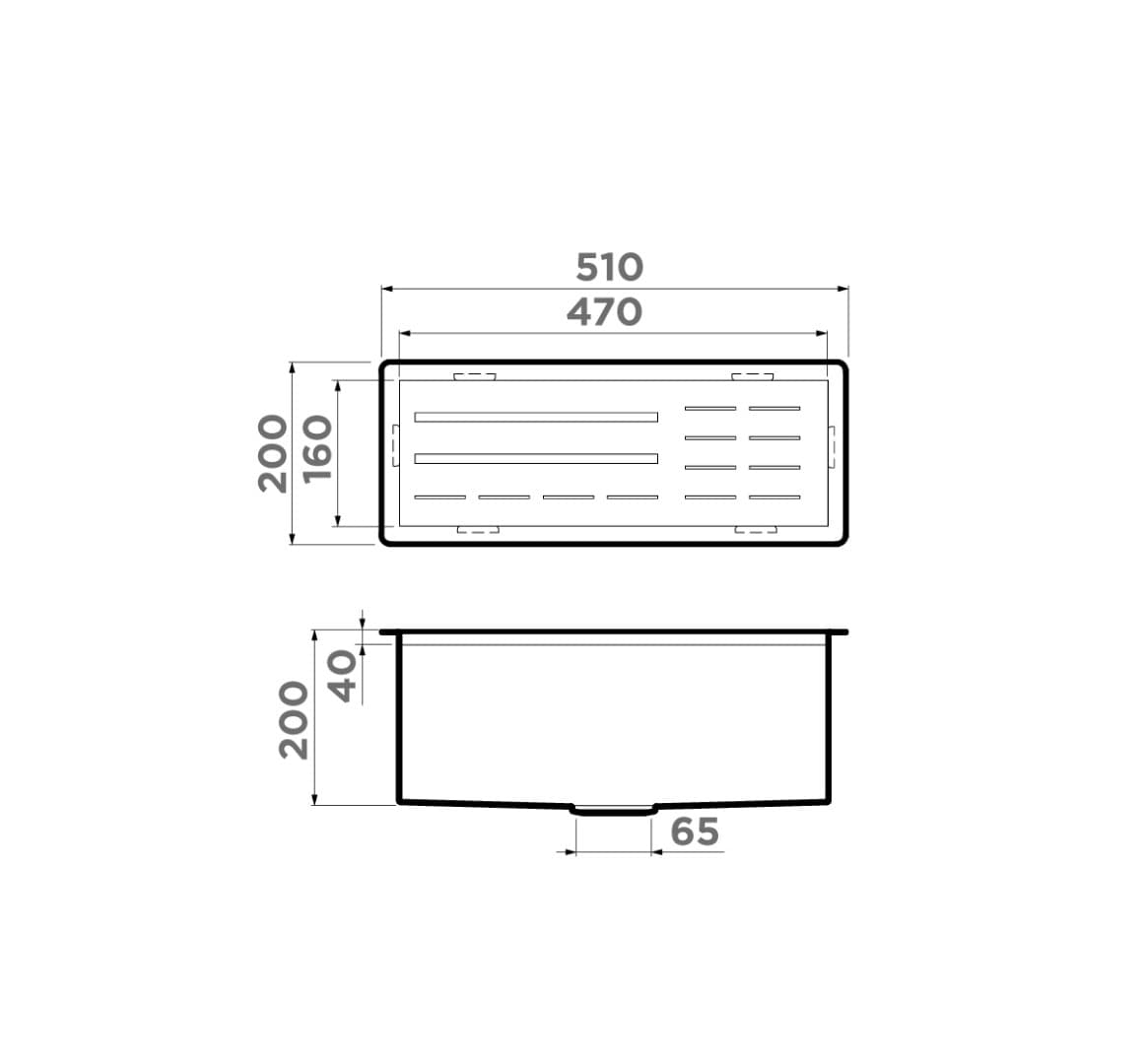 Встраиваемая сушка для посуды Omoikiri DRY-04 LG