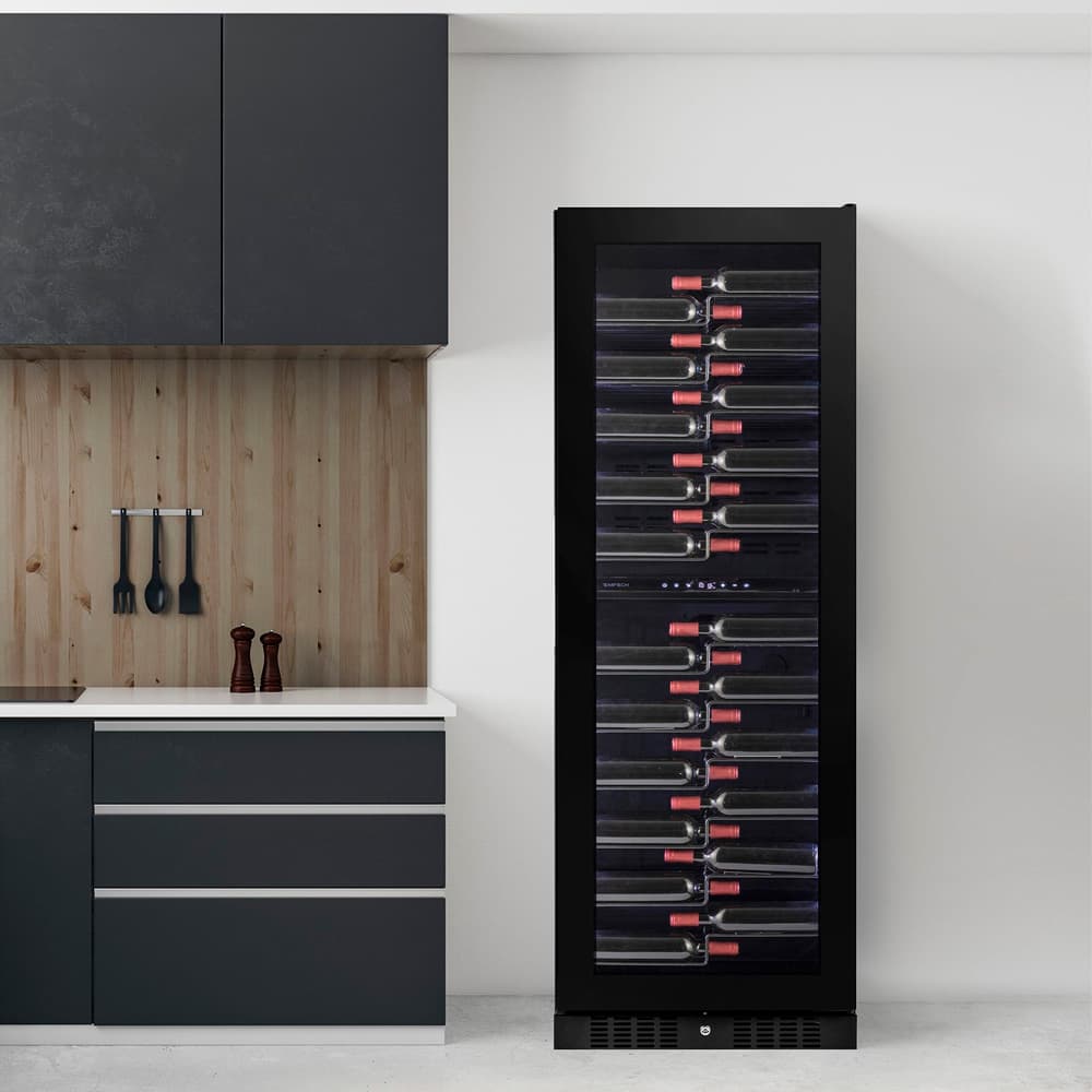 Отдельностоящий винный шкаф Temptech CPRO1800DRB-24