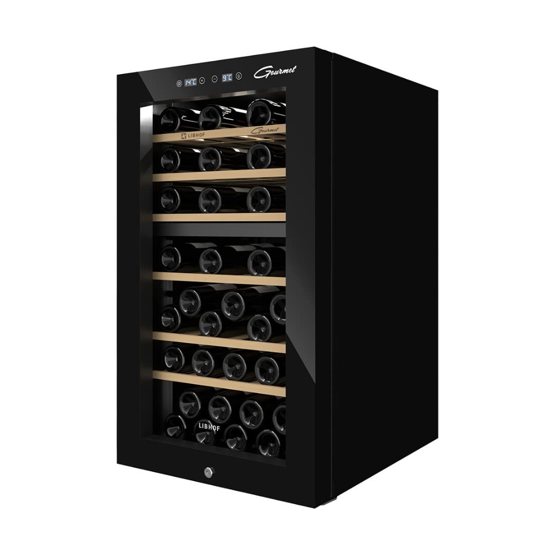Отдельностоящий винный шкаф Libhof GMD-54 black