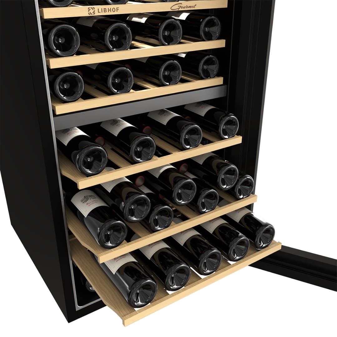 Отдельностоящий винный шкаф Libhof GMD-54 black