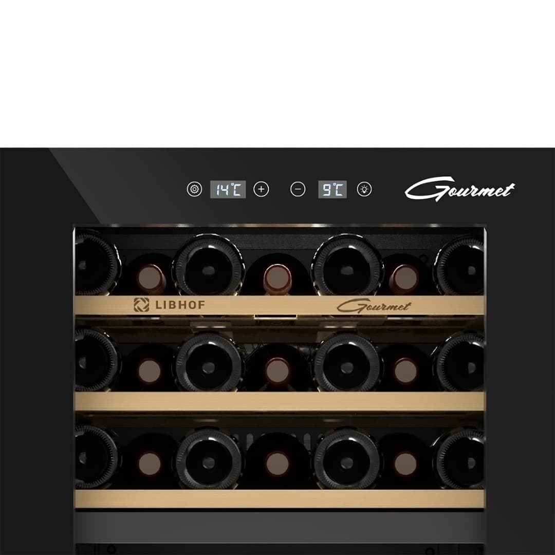 Отдельностоящий винный шкаф Libhof GMD-54 black