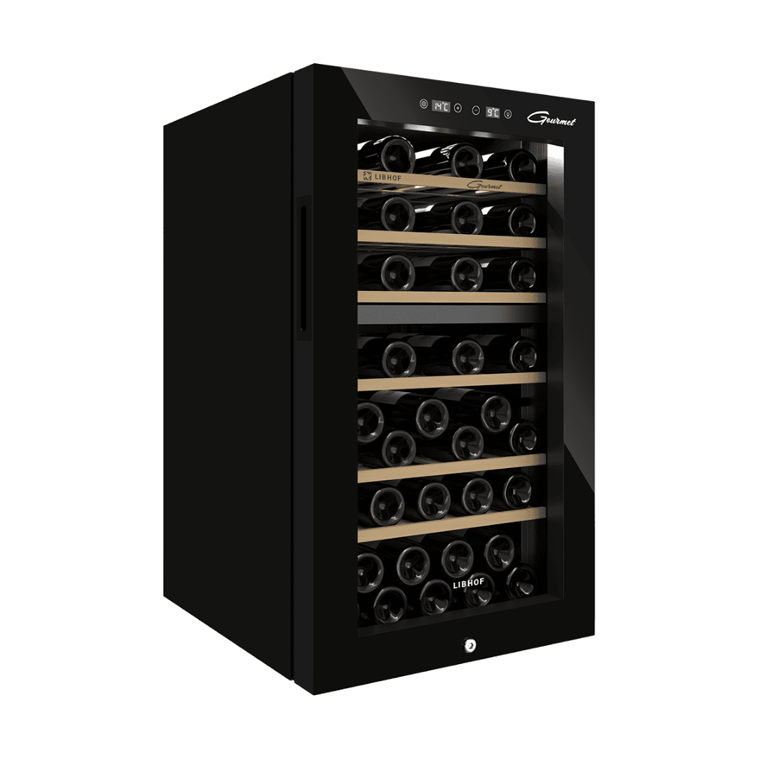 Отдельностоящий винный шкаф Libhof GMD-54 black