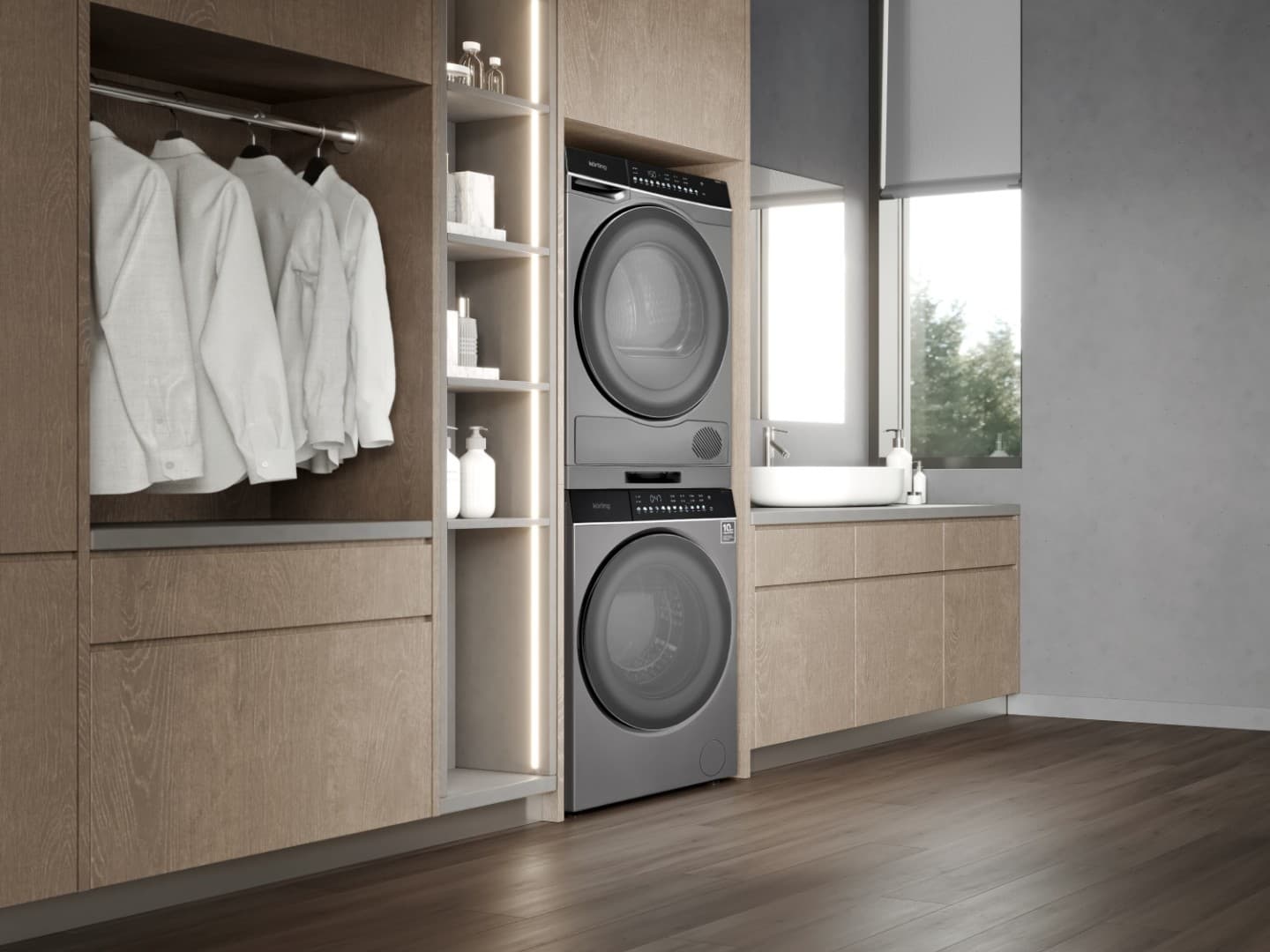 Отдельностоящая сушильная машина Korting KD 69IHP10 An