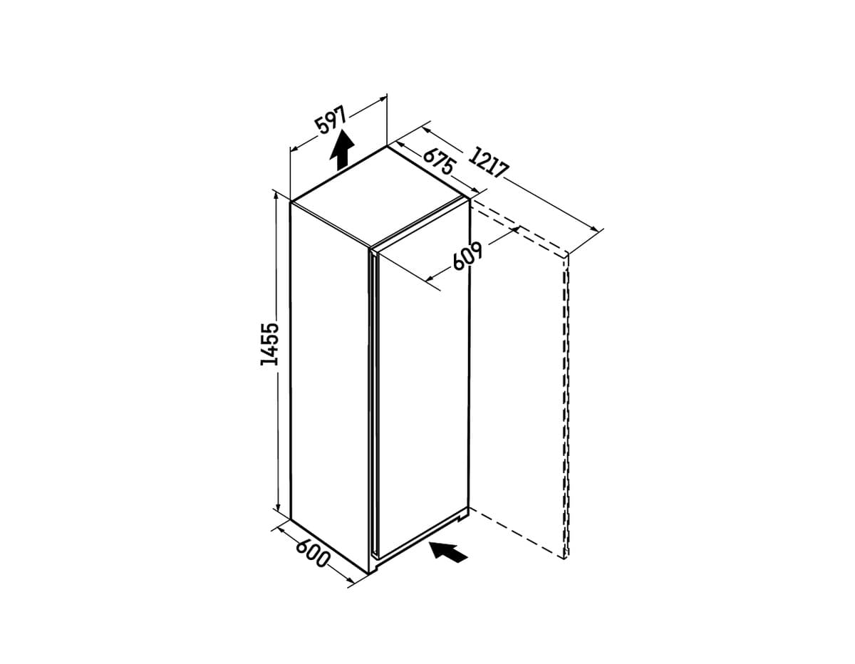 Отдельностоящий морозильник Liebherr FNe 4605 Pure NoFrost