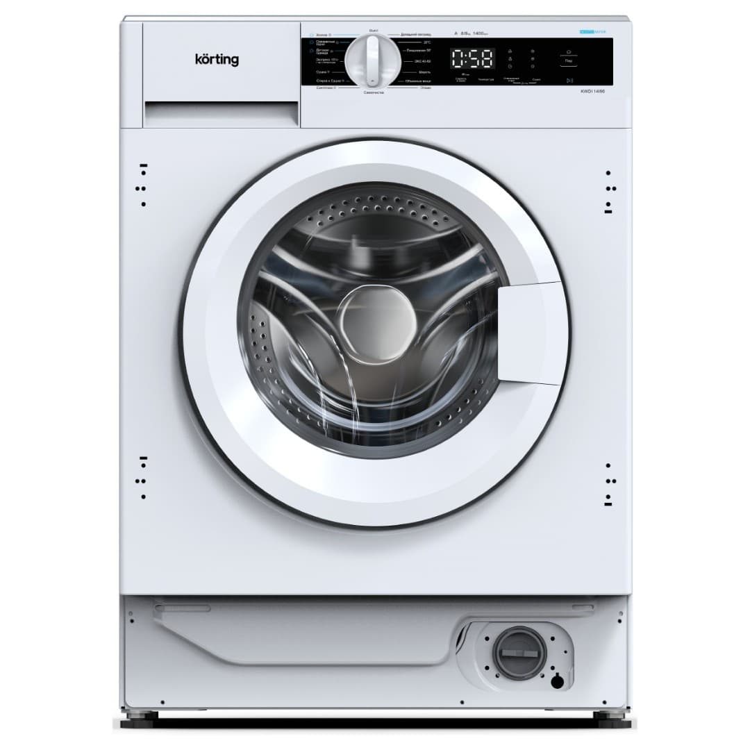 Встраиваемая стиральная машина с сушкой Korting KWDI 14I96