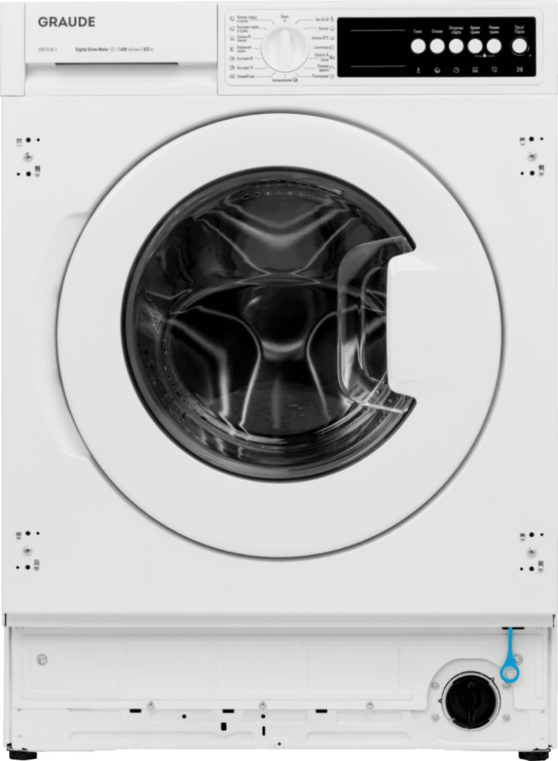 Встраиваемая стиральная машина с сушкой Graude EWTA 80.1