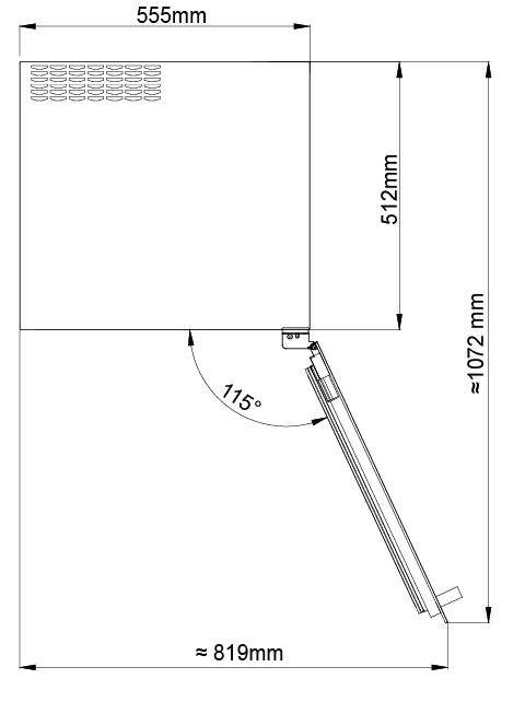 Встраиваемый винный шкаф MC Wine W24S