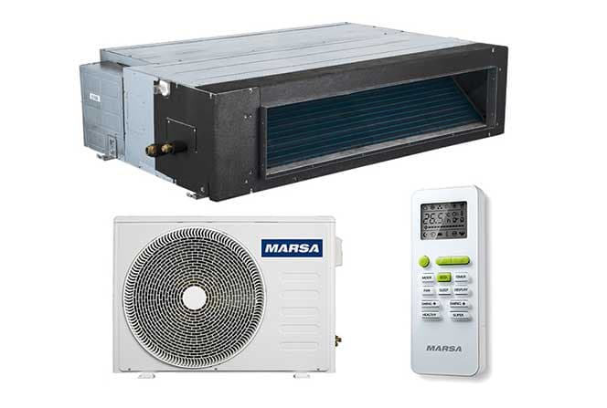 Канальная сплит-система Marsa MRK-24HTNE-W/MRK-24BHTN