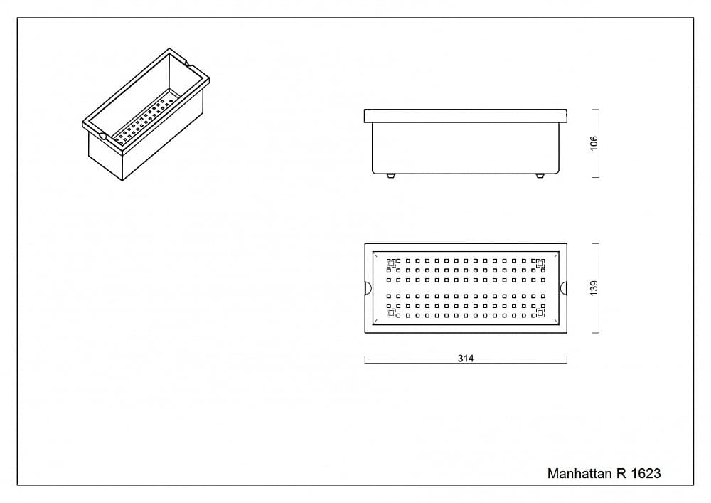 Модуль колландер Reginox R1623