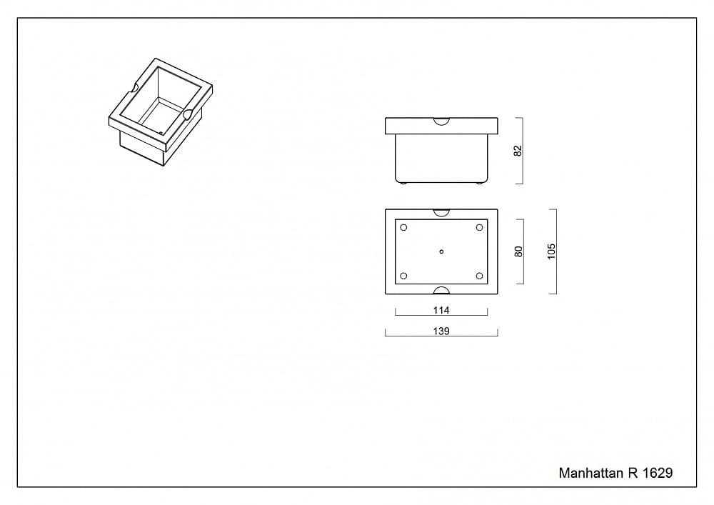 Модуль из трех контейнеров Reginox R1629