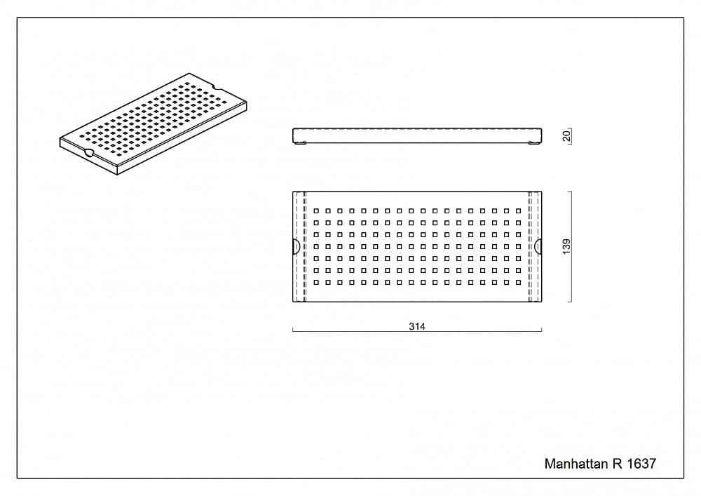 Модуль для сушки стаканов стаканов Reginox R1637