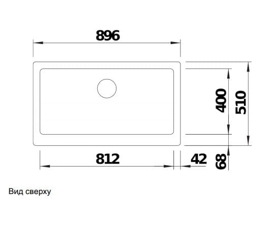 Кухонная мойка Blanco VINTERA XL 9-UF кофе