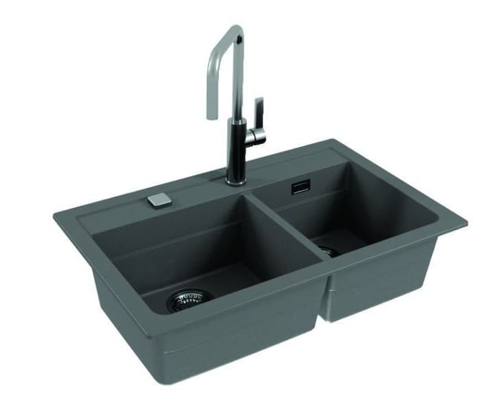 Кухонная мойка Alveus GRANITAL ATROX 50 CONCRETE