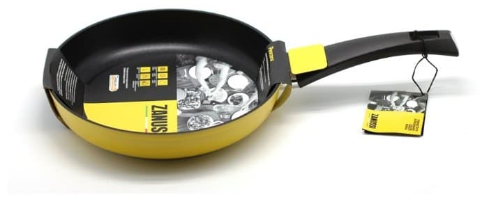 Сковорода Zanussi алюминиевая с антипригарным покрытием без крышки, 20 см серии Pescara