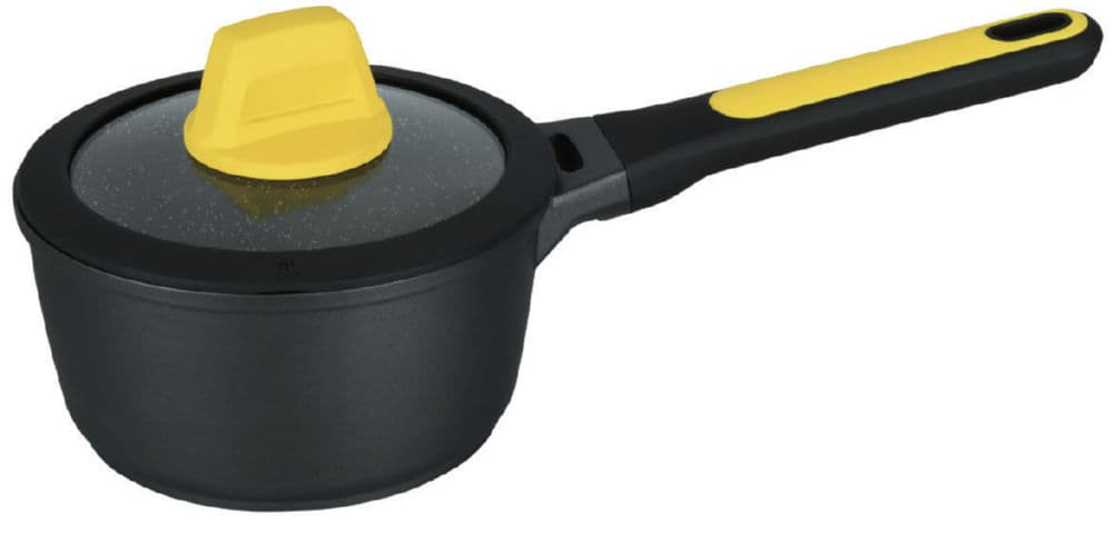 Сотейник Zanussi алюминиевый с антипригарным покрытием, 16 x 8,5 см, 1,4 л. ZCS11444LF