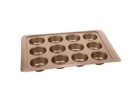 Форма для маффинов Zanussi Turin, на 12 чашек, 40,4х28х3 см