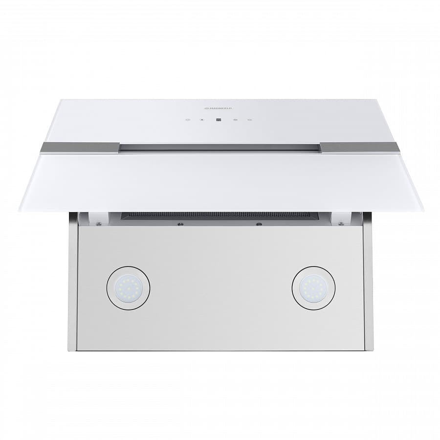 Пристенная вытяжка Maunfeld MERSEY 60 Inox Glass white