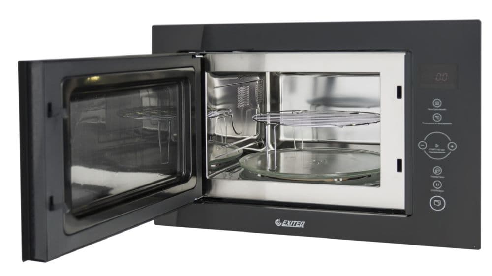Встраиваемая микроволновая печь Exiteq EXM-106 BLACK