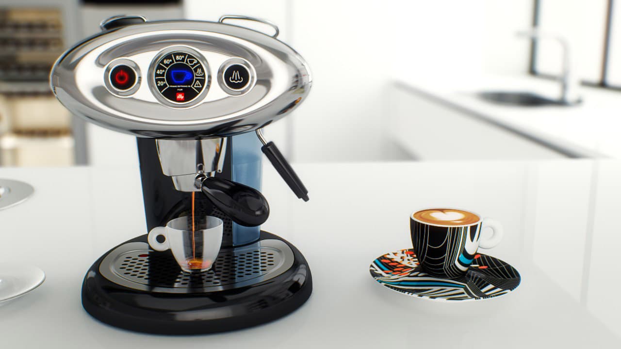 Отдельностоящая кофемашина Illy iperEspresso Х7.1 черная