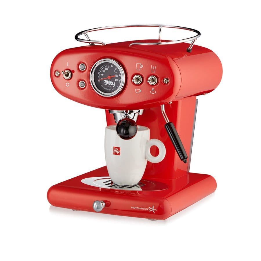 Отдельностоящая кофемашина Illy iperEspresso X1 Anniversary красная