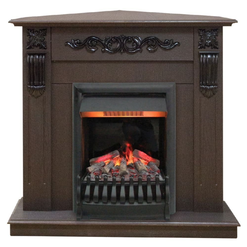 Каминокомплект Real Flame Dominica Corner STD/EUG DN + 3D Oregan