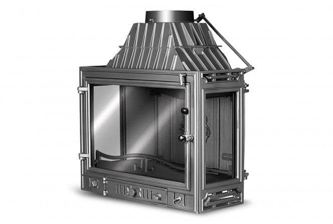 Дровяная печь Kaw-Met W3 Dual трехсторонняя