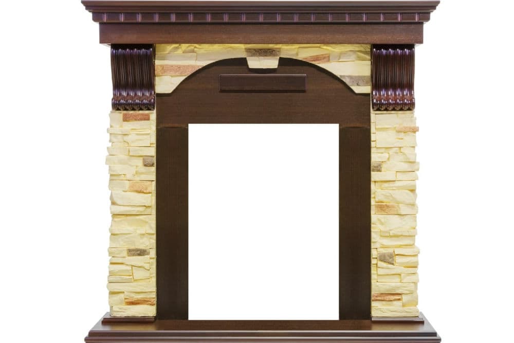 Портал для камина Dimplex Dublin арочный сланец угл.