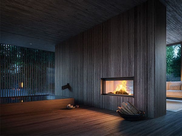 Дровяная печь MCZ Plasma 115B Wood