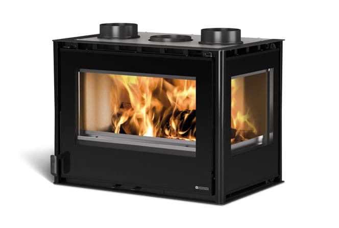 Дровяная печь La Nordica Inserto 70 Crystal Angolo