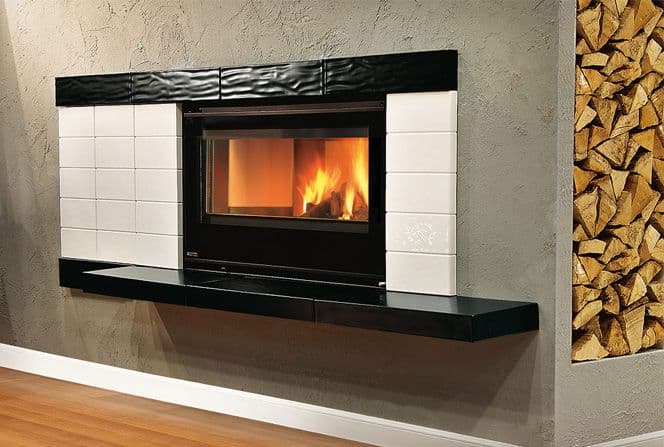 Дровяная печь La Nordica Inserto 100 Crystal Ventilato