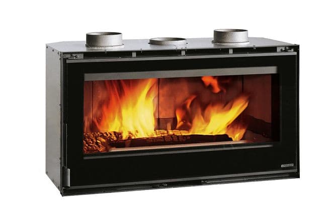Дровяная печь La Nordica Inserto 100 Crystal Ventilato